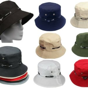 Bucket Hat Sport Round Brim Plain