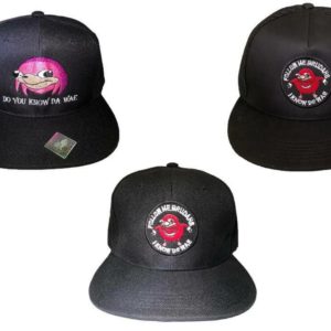 Do You Know Da Wae Ugandan Knuckle Funny Meme Baseball Cap Adjustable Snapback