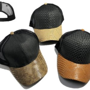 Straw Bamboo Plain Baseball Cap JS-11