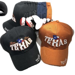 Texas Baseball Cap Tx Jm-1094