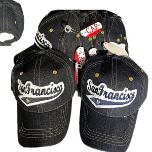 San Francisco Jean Baseball Cap SF Jx-275