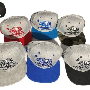 California Republic Bear Cali Cap Snapback SB-9CA
