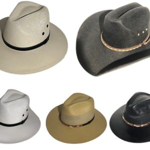 Hard Brim Panama Ranch Cowboy Hat