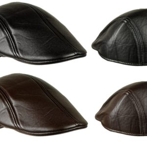 Ivy Cap Faux Leather Style
