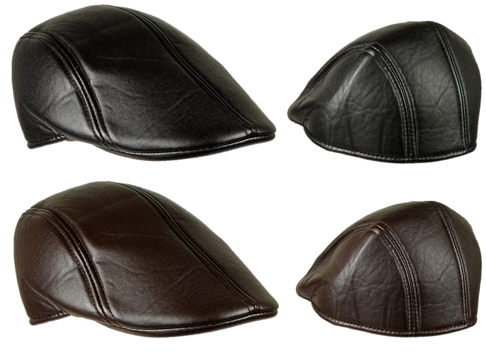 Ivy Cap Faux Leather Style