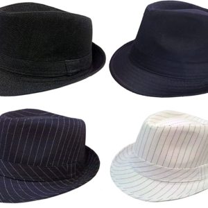 Fedora Unisex Plain and Pinstripe Style