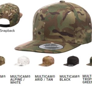 Yupoong 6089 MC 6 Panel Snapback Cap