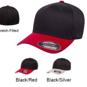Flexfit 6277T Plain Sized 6 Panel Stretch Fitted Cap