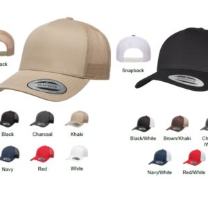 Yupoong 6506 (T) Five-Panel Trucker Snapback Cap