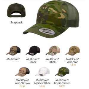 Yupoong 6606 MC 6 Panel Trucker Snapback Cap