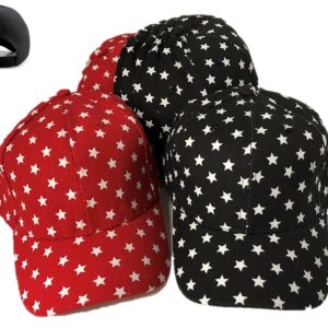 Kids Plain Stars Style Cap HB-4