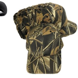 Kids Plain Camo Style Cap Hm-34BM