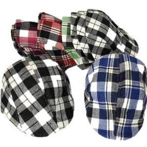Ivy Cap Black White Checker Summer Style