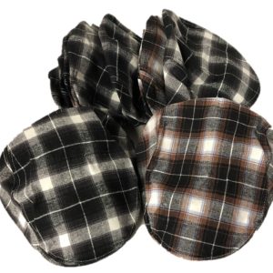 Ivy Cap Big Black White Checker Summer Style