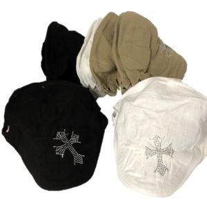 Ivy Cap Cotton with Cross Summer Style