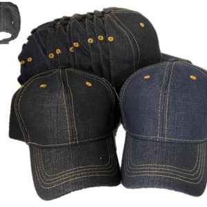Plain Jean Baseball Cap Jx-7A