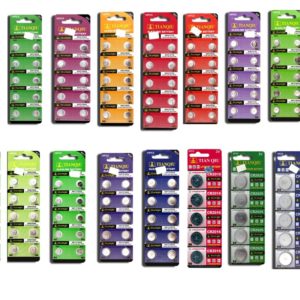 AG0 to Ag 13 & CR Watch Battery