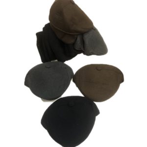 Ivy Cap Wool Blend Button Winter Style