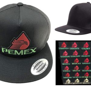 Mexico States Pemex Patch on Yupoong 6006 5 Panel