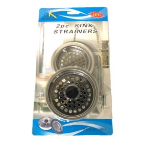 2 pc Sink Strainer with stopper