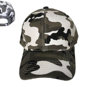 Plain City Camo Style Cap
