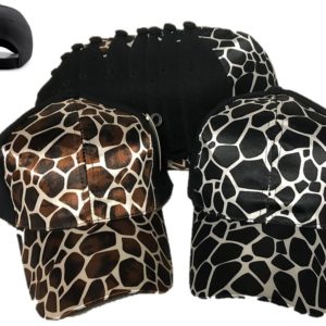 Plain Floral Print Style Adjustable Cap JF-6