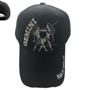 Gemini Zodiac Sign Baseball Adjustable Cap