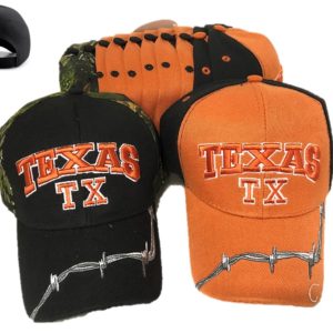 Texas Baseball Cap Tx Jm-1236