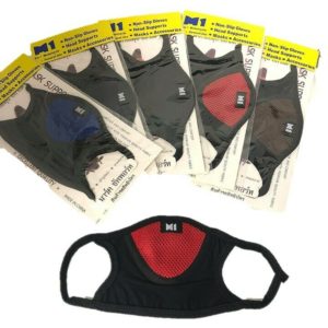 Plain Face Mouth Mask M1 with Mixed Colors ( 1 Dozen)
