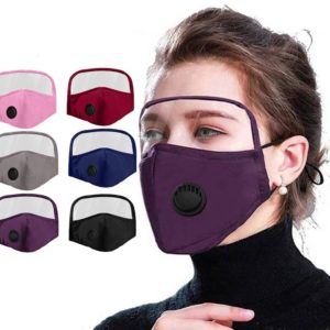 Face Mask With Eye Shield Mix Colors