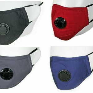 Face Mask Plain Valve Filter