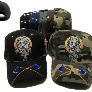 Animal Native Wolf Baseball Cap Jm-1179-8