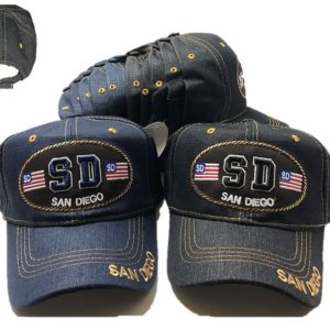San Diego Jean Baseball Cap SD Jx-216