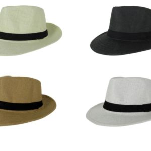 Panama Summer Straw Upbrim Style Hat Fedora