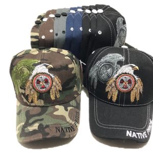 Native Pride Eagle Baseball Cap Jm-1178-1