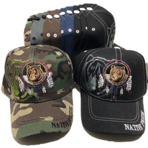 Native Pride Bear Baseball Cap Jm-1179-4